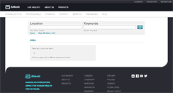 Desktop Screenshot of abbott.jobs